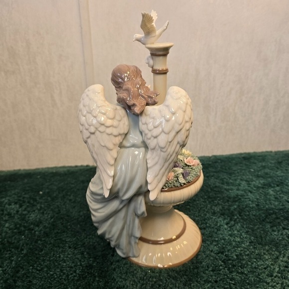 Porcelin Angel Grandeur Noel Collector Edition 2002 Christmas Holiday Decor NWOT - Picture 4 of 15